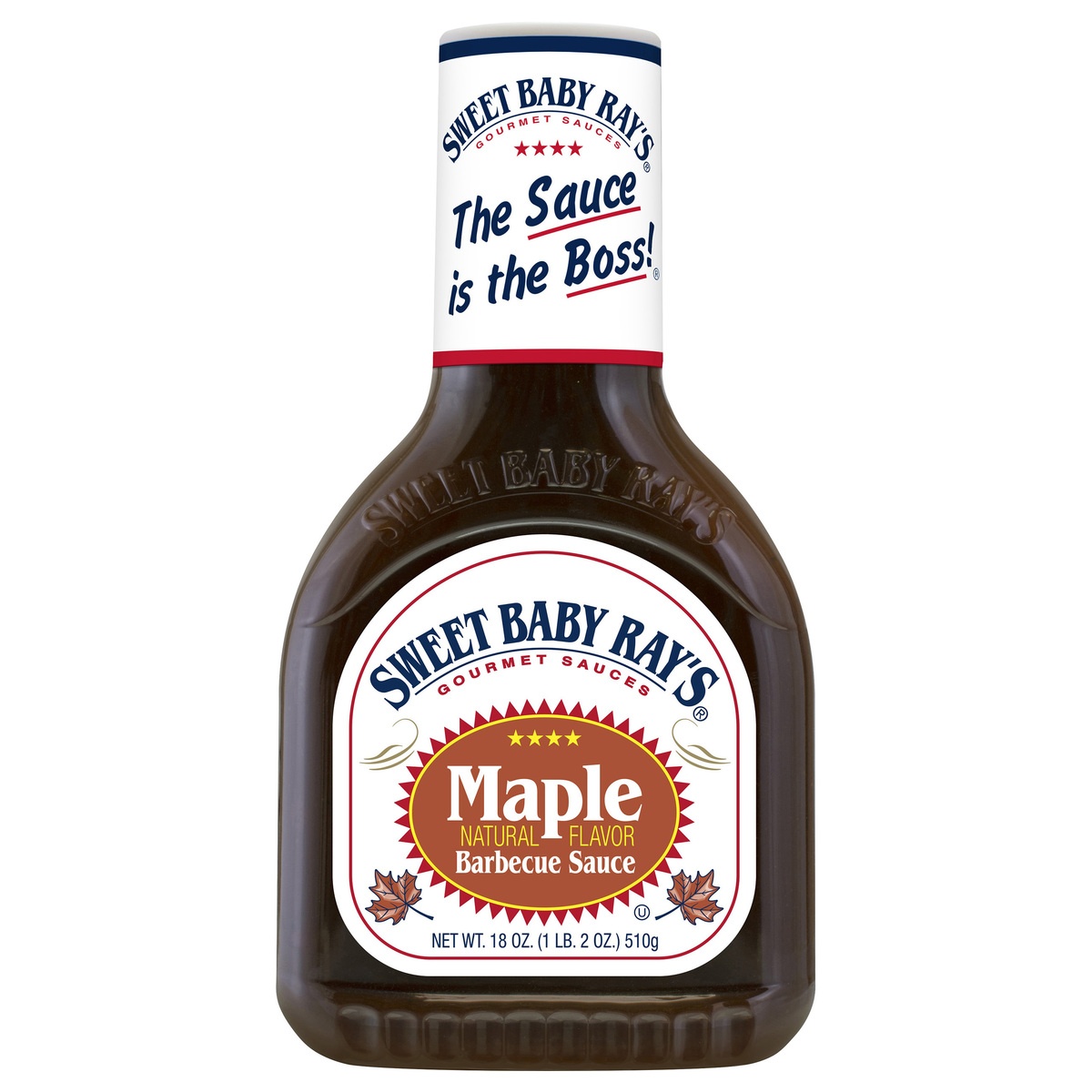slide 1 of 1, Sweet Baby Ray's Barbecue Sauce Maple, 18 oz