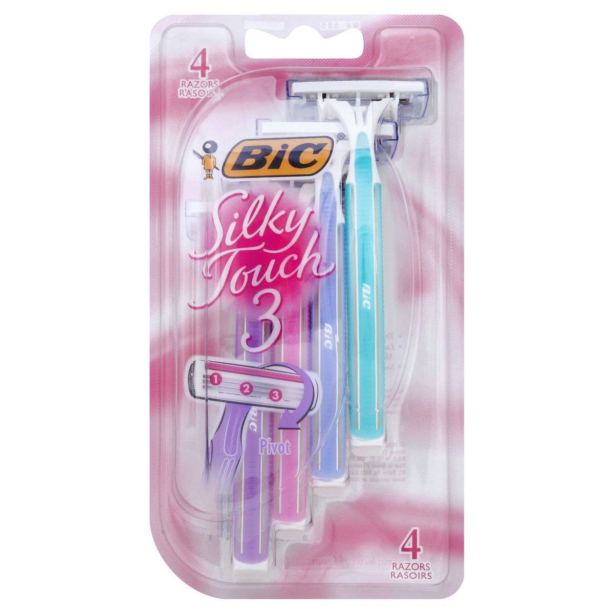 slide 3 of 3, BIC Razors 4 ea, 4 ct