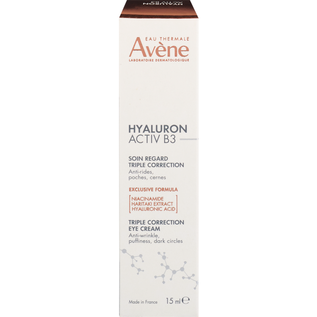 slide 1 of 1, Avène Hyaluron Activ B3 Soin Regard Triple Action 0.5 fl oz, 0.5 fl oz