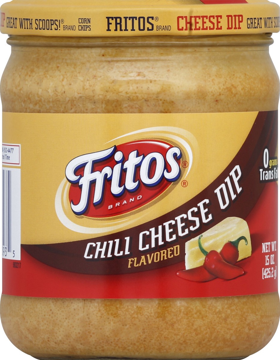 slide 5 of 6, Fritos Dip, Chili Cheese Flavored, 15 oz