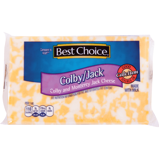 slide 1 of 1, Best Choice Colby/Jack Chunk Cheese, 16 oz