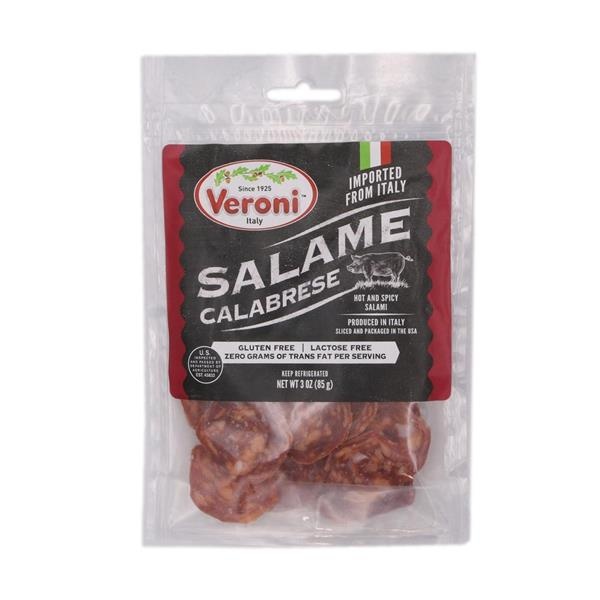 slide 1 of 1, Veroni Antipasto Italiano Salame Milano, Salame Calabrese, Salame Toscano, 4 oz