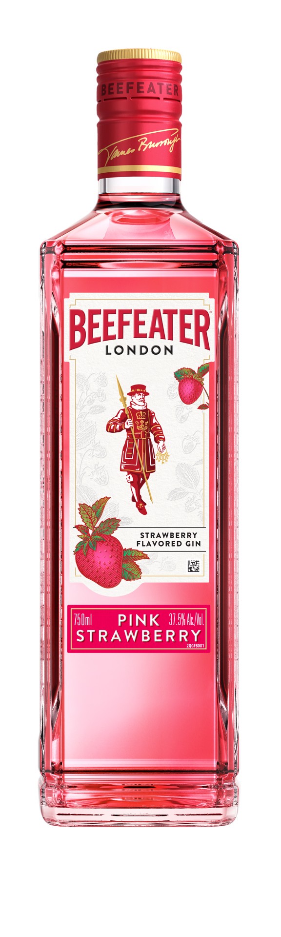 slide 1 of 9, Beefeater Pink London Dry Strawberry Gin 750mL, 75 Proof, 750 ml
