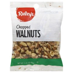 Raley's Walnuts Chopped 2.25 oz