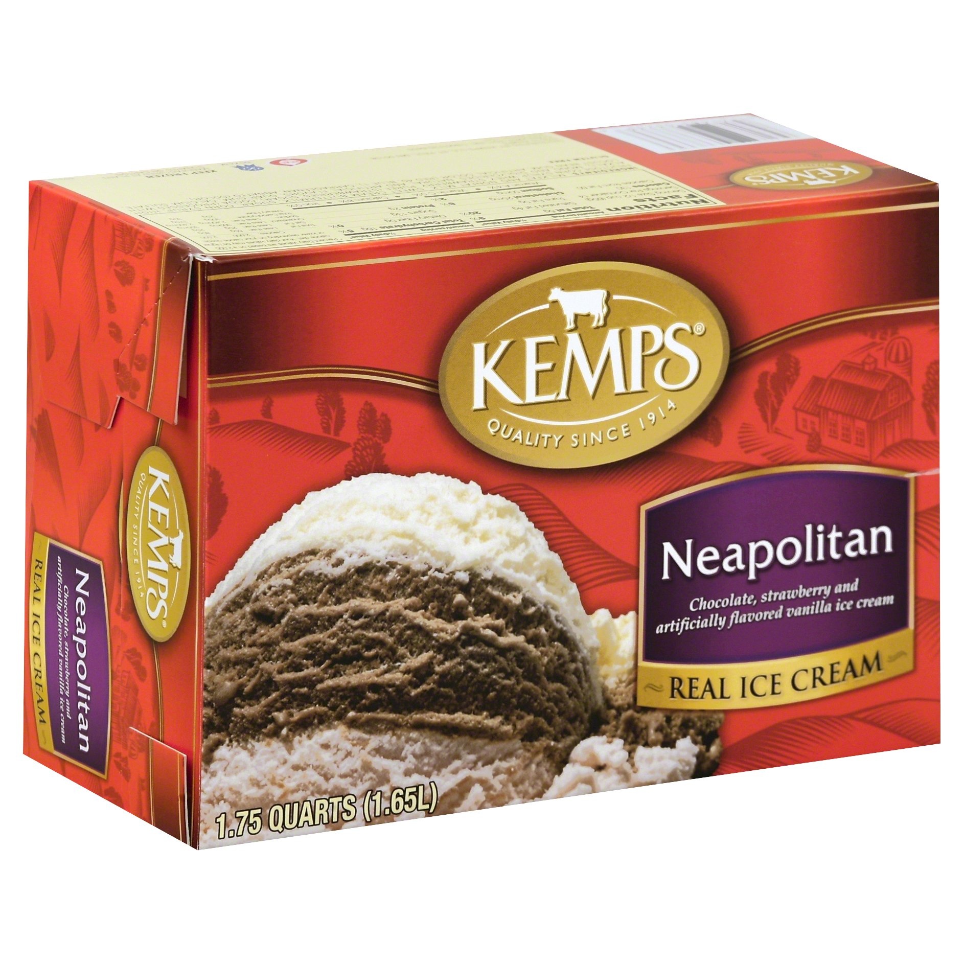 slide 1 of 8, Kemps Ice Cream 1.75 qt, 1.75 qt