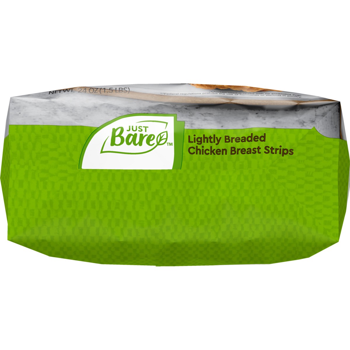 slide 5 of 9, Just BARE Lightly Breaded Chicken Breast Strips, 1.5 lb