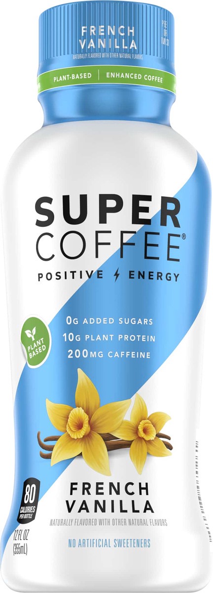 slide 1 of 6, Super Coffee Kitu French Vanilla Super Coffee- 12 fl oz, 12 fl oz