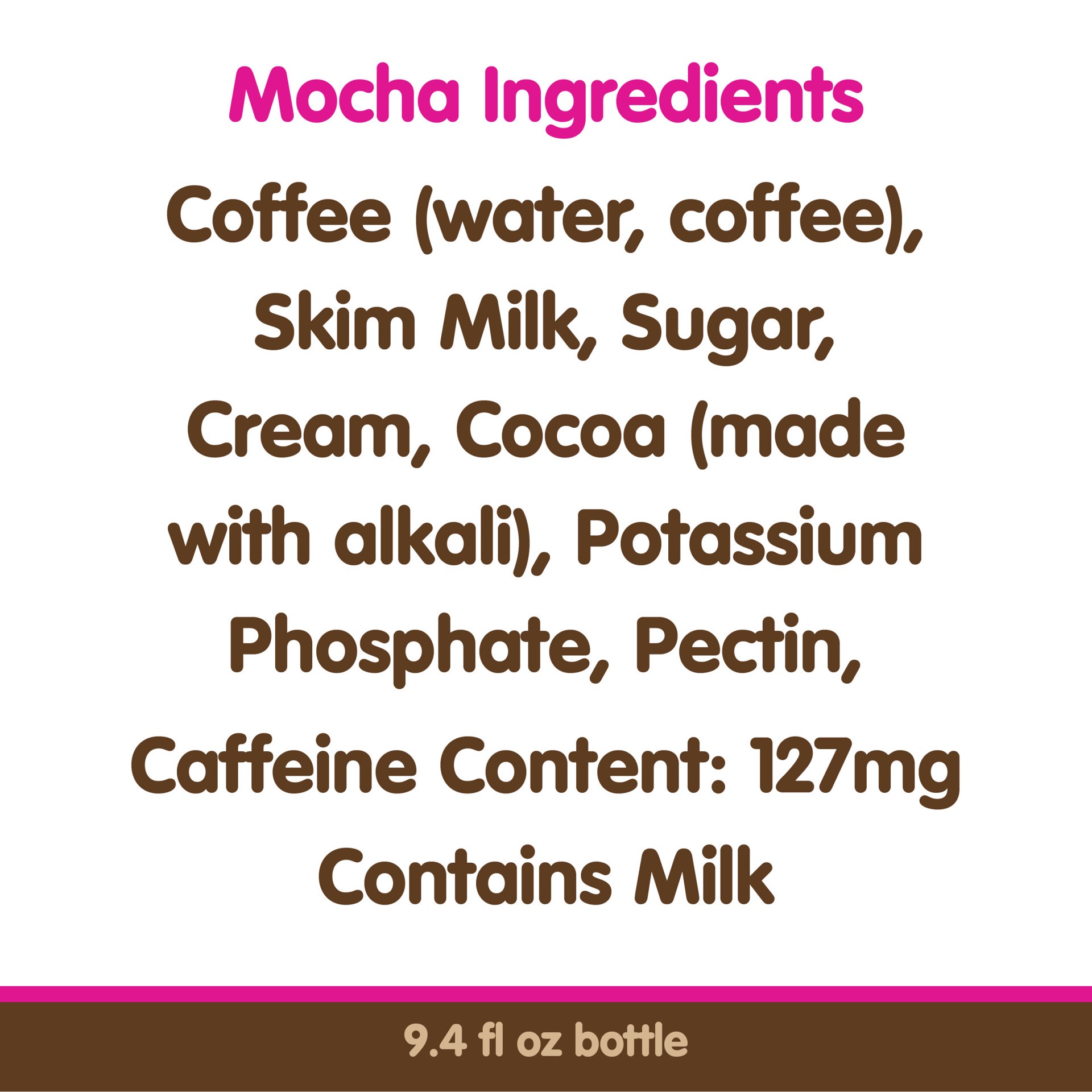 slide 6 of 11, Dunkin' Mocha Iced Coffee Drink 9.4 oz Bottles, 4 ct