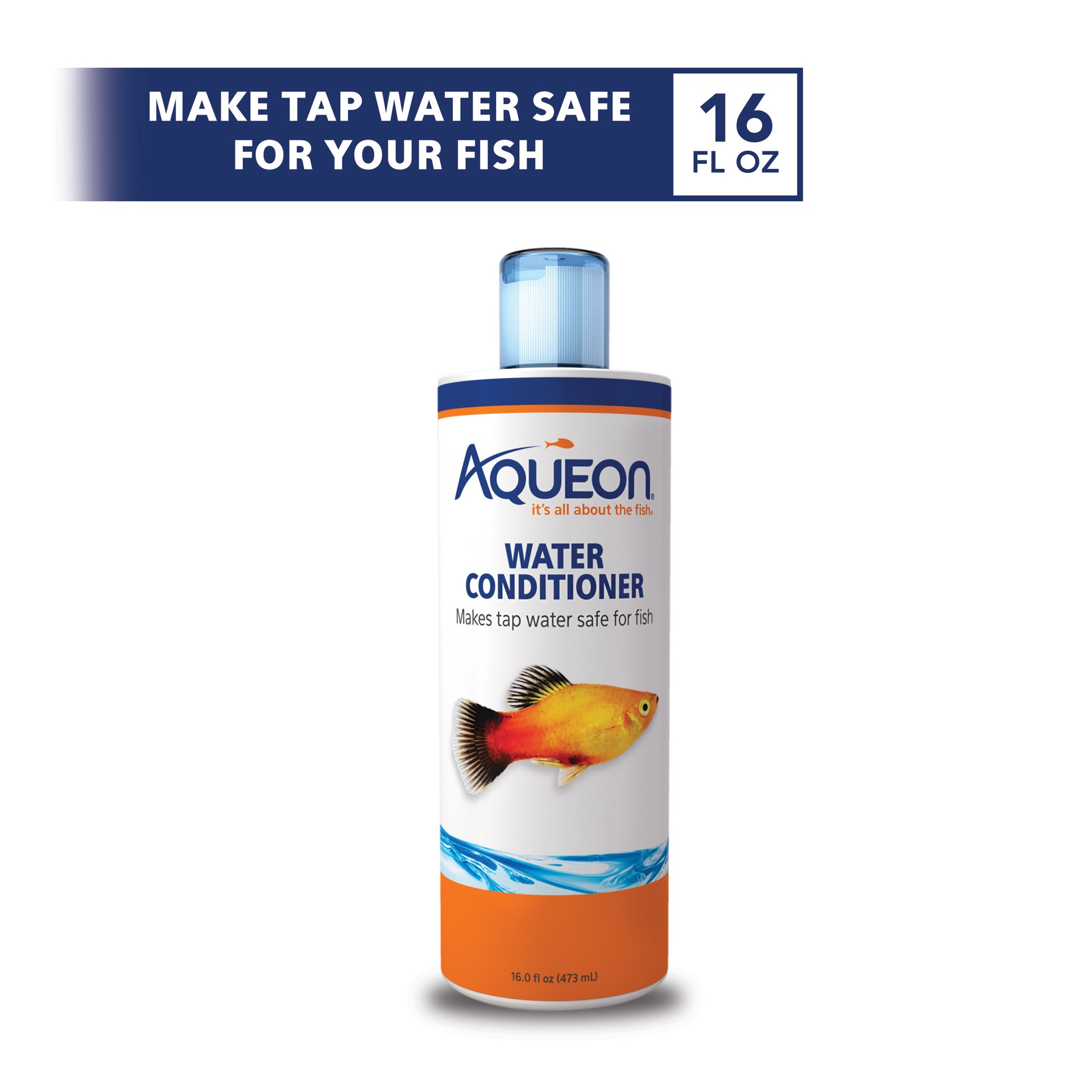 slide 8 of 10, Aqueon Aquarium Water Conditioner Bottle 16 ounces, 1 ct