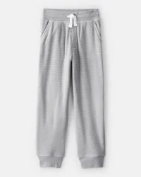 Oshkosh Boys Thermal Drawstring Jogger - Grey - Size 10