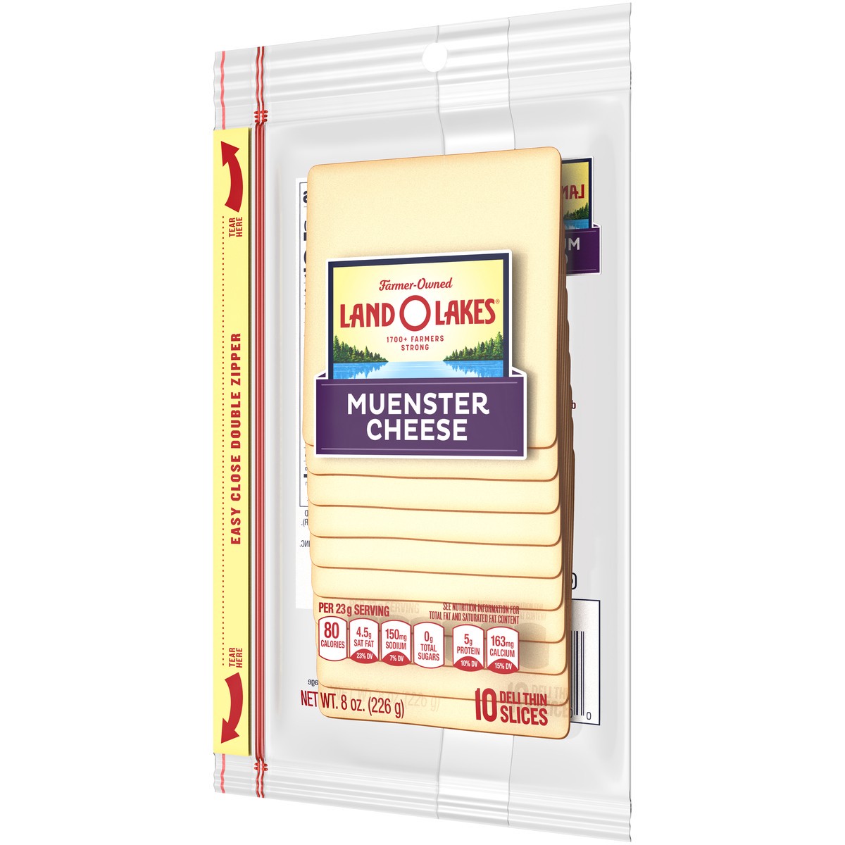 slide 2 of 4, Land O'Lakes Land O Lakes Muenster Cheese, 8 oz