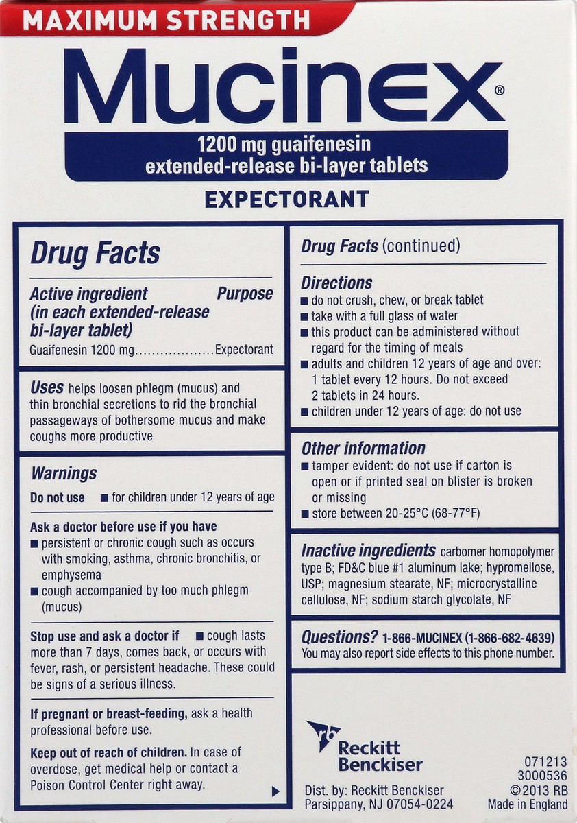 slide 4 of 7, MUCINEX SE - Max Strength Extended Release Bi-Layer Tablets 24/14 ct., 14 ct