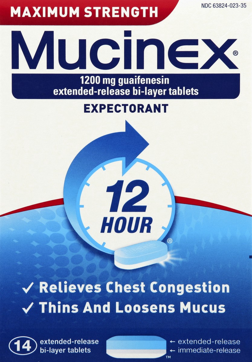 slide 7 of 7, MUCINEX SE - Max Strength Extended Release Bi-Layer Tablets 24/14 ct., 14 ct