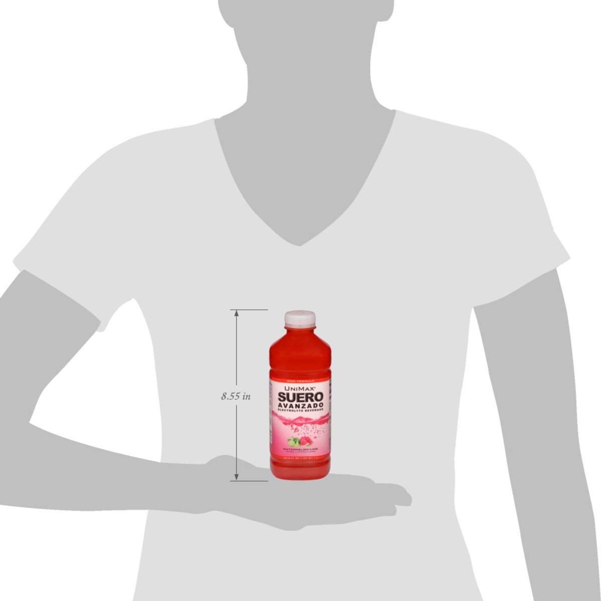 slide 2 of 14, SueroMax Unimax Watermelon-Lime Electrolyte Beverage 33.8 fl oz, 33.8 fl oz