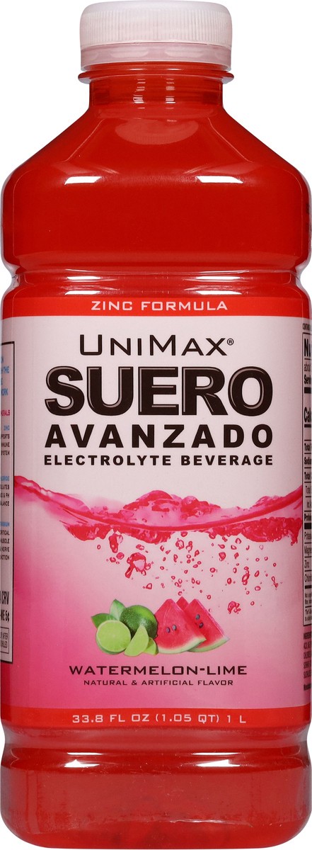 slide 12 of 14, SueroMax Unimax Watermelon-Lime Electrolyte Beverage 33.8 fl oz, 33.8 fl oz