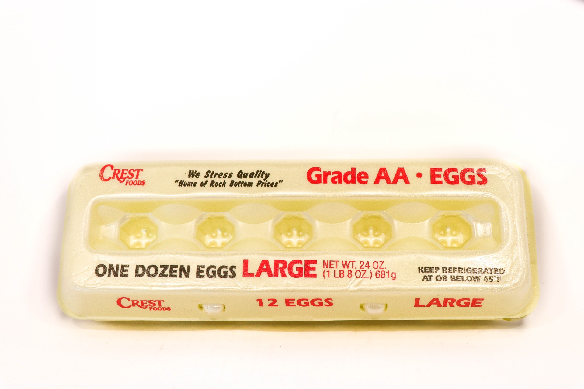 slide 1 of 1, Crest Foods Crest Large Eggs, 12 ct