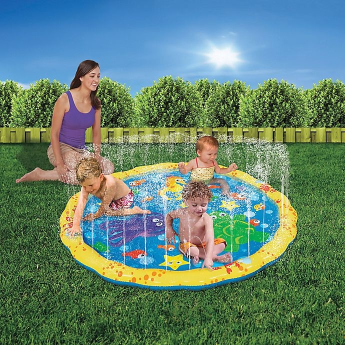 slide 2 of 2, Banzai Sprinkle N Splash Play Mat, 1 ct