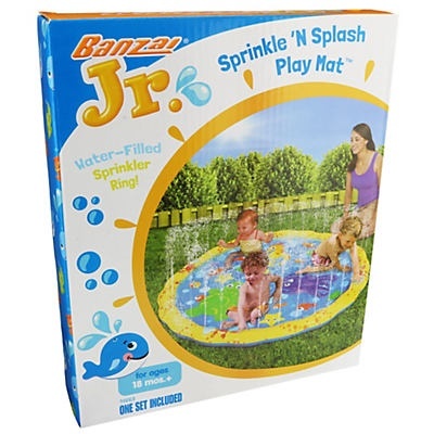 slide 1 of 2, Banzai Sprinkle N Splash Play Mat, 1 ct