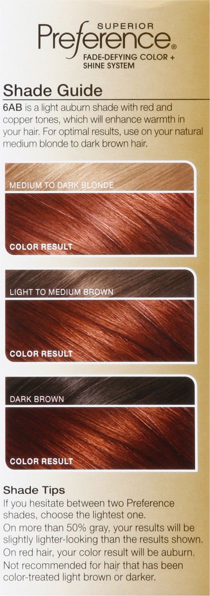 slide 6 of 9, L'Oréal Fade-Defying Color + Shine System 6ab Chic Auburn Brown, 1 ct