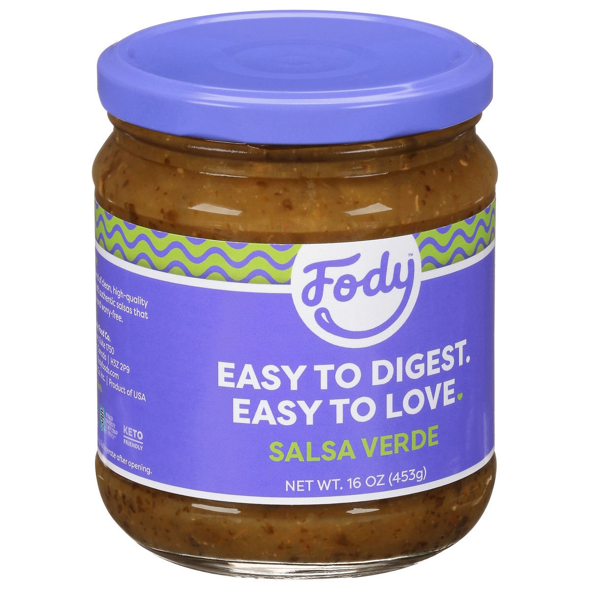 slide 4 of 9, Fody Verde Sensitive Salsa 16 oz, 16 oz