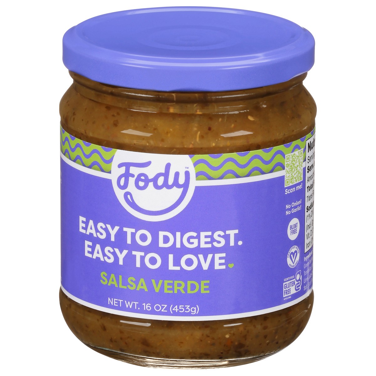 slide 5 of 9, Fody Verde Sensitive Salsa 16 oz, 16 oz