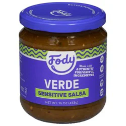 Fody Verde Sensitive Salsa 16 oz