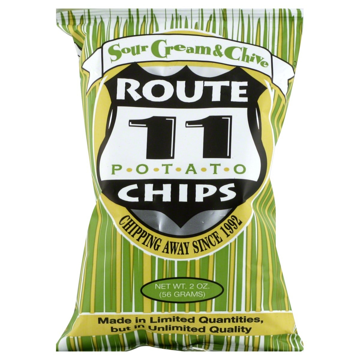 slide 1 of 1, Route 11 Potato Chip Sour Cream&, 2 oz