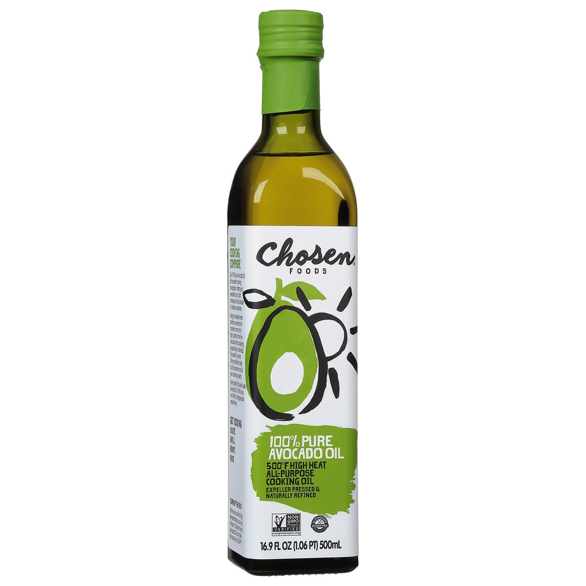 slide 8 of 9, Chosen Foods Avocado Oil, 16.9 fl oz