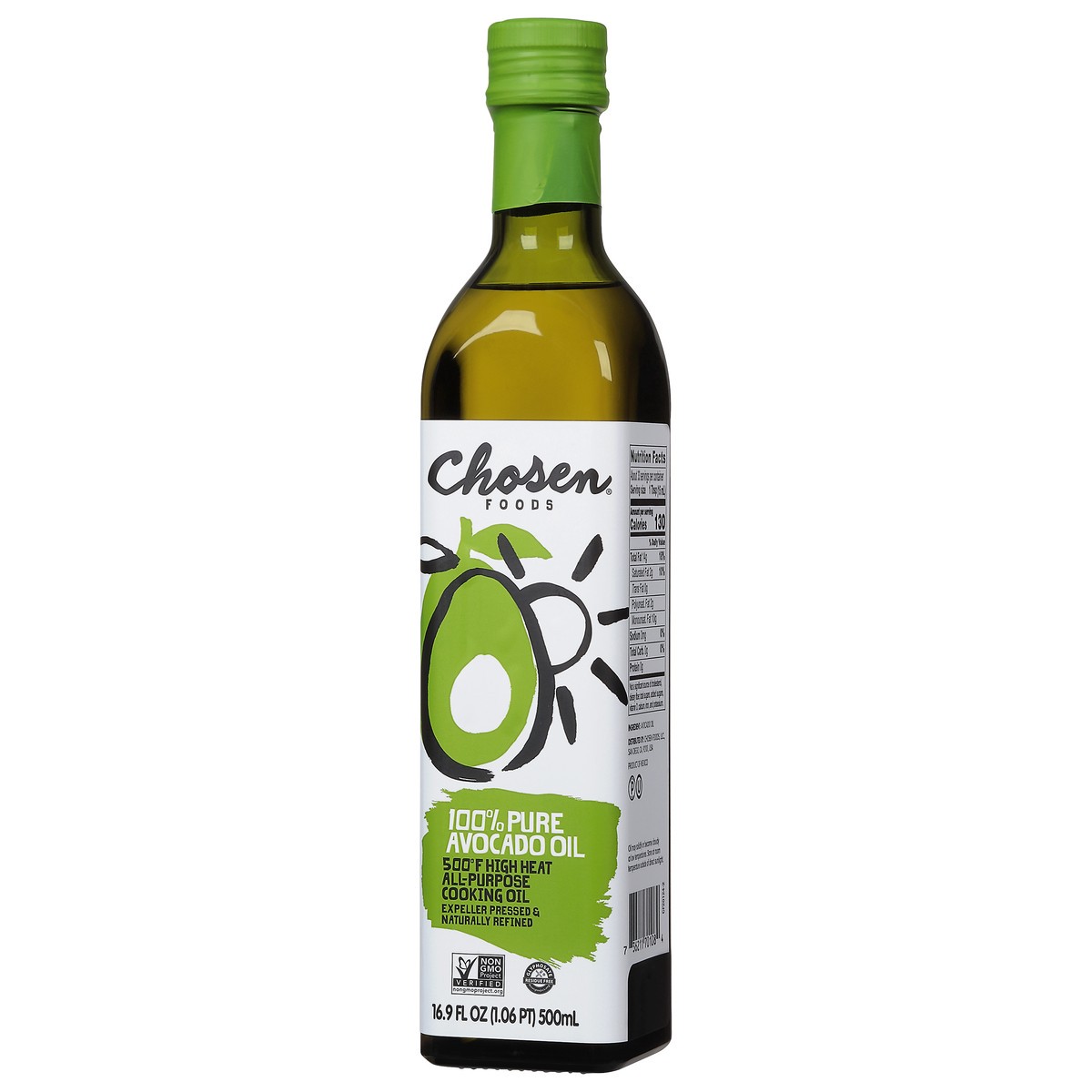 slide 3 of 9, Chosen Foods Avocado Oil, 16.9 fl oz