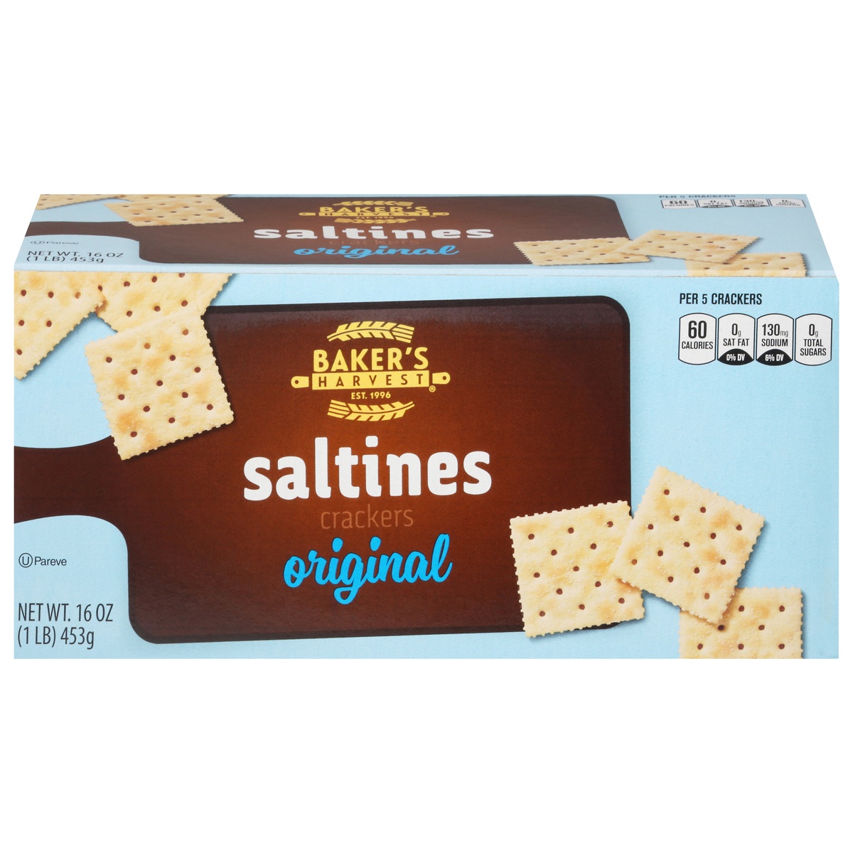 Baker's Harvest Original Style Saltine Crackers 16 oz Shipt