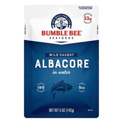 Bumble Bee Premium Albacore Tuna In Water Pouch