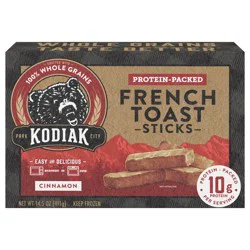 Kodiak Cakes French Toast Sticks, Cinnamon, 14.5 oz