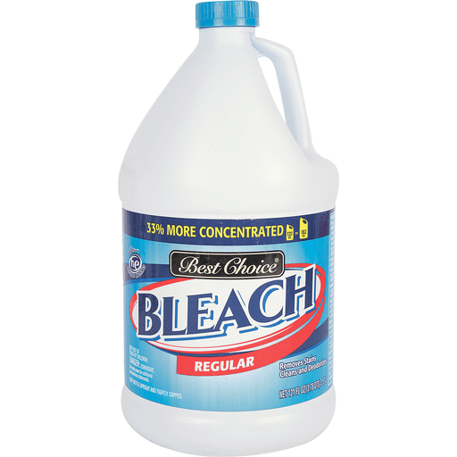 slide 1 of 1, Best Choice Concentrated Regular Bleach, 121 fl oz