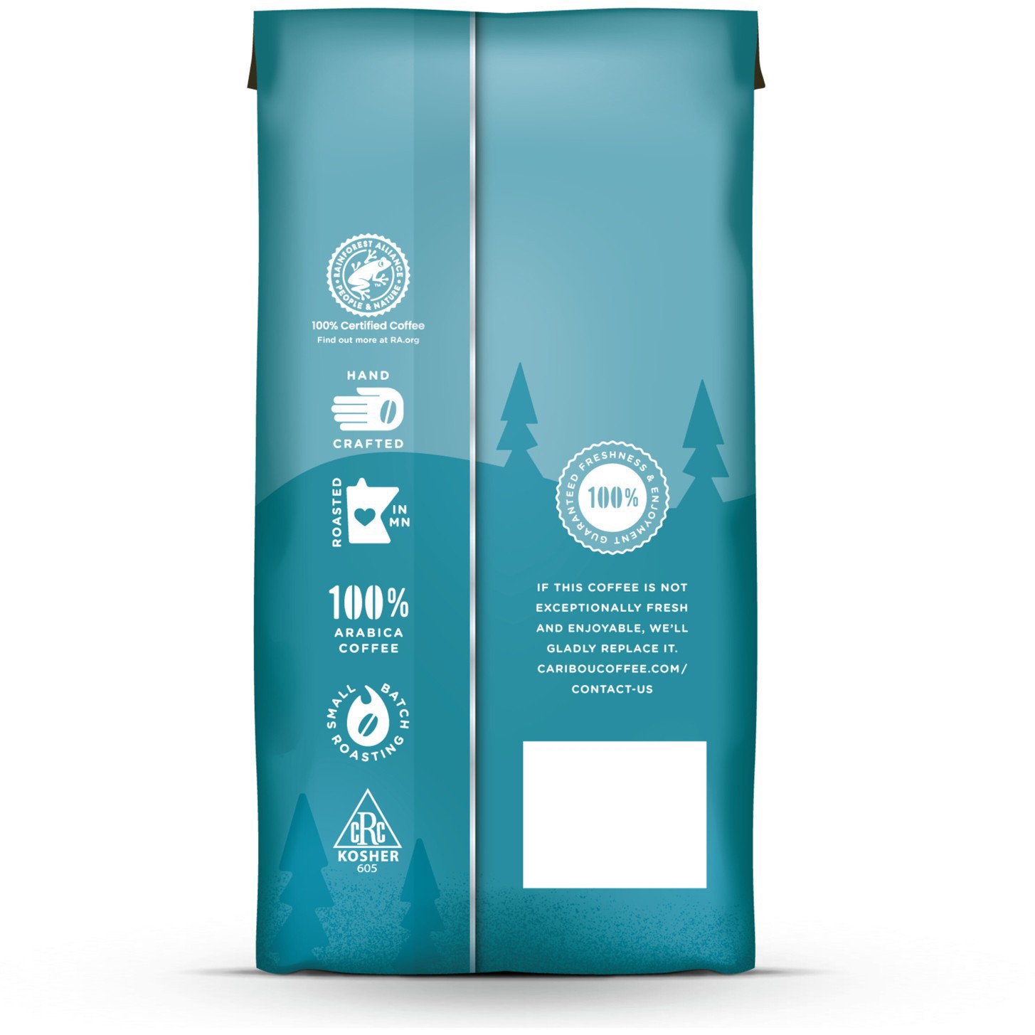 slide 36 of 52, Caribou Coffee Mahogany Dark Roast Ground Coffee Bag- 12 oz, 12 oz