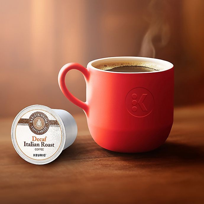 slide 5 of 8, Barista Prima Coffeehouse Decaf Italian Roast Coffee Keurig K-Cup Pods, 24 ct