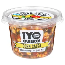 Yo Quiero Mild Corn Salsa 15 oz