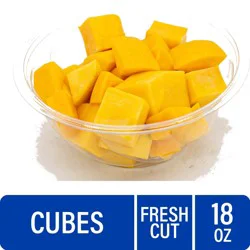 Fresh Cut Mango Cubes, 18 oz