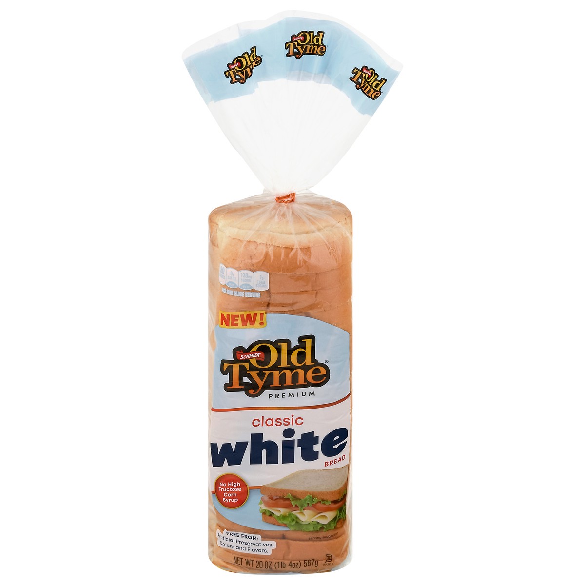 Schmidt's Old Tyme Classic White Premium Bread 20 oz 20 oz | Shipt