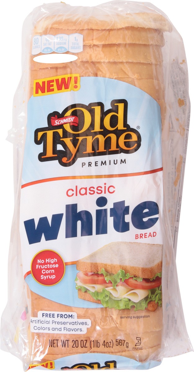 slide 2 of 9, Old Tyme Premium Classic White Bread 20 oz, 