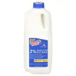 Prairie Farms 2% Milkfat 2% Reduced Fat Milk 0.5 gl Jug