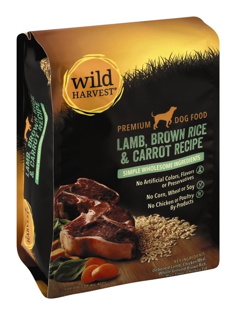 Wild Harvest Lamb, Brown Rice & Carrot Recipe Premium Dog Food 4 lb | Shipt