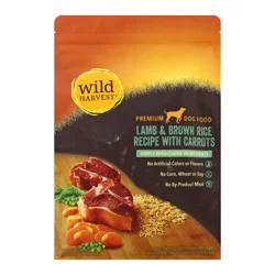 Wild Harvest Brown Rice Dog Food Lamb Carrot