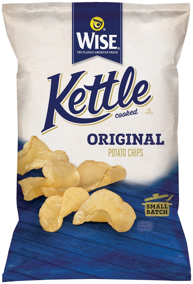 slide 1 of 1, Wise Chips Kettle Cooked Original, 6.5 oz