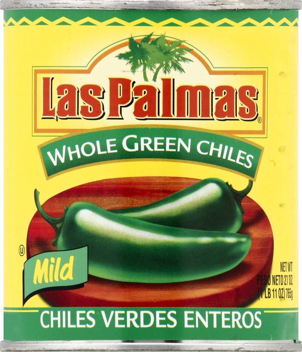 slide 2 of 3, Las Palmas Green Chiles 27 oz, 27 oz