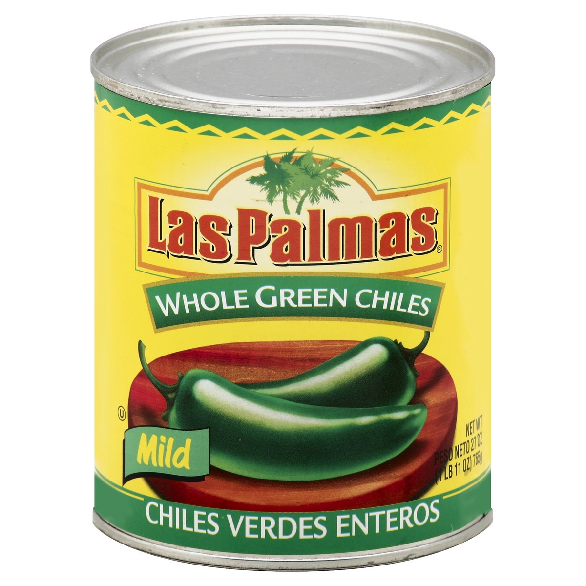 slide 3 of 3, Las Palmas Green Chiles 27 oz, 27 oz