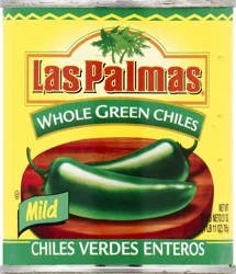 Las Palmas Green Chiles - 27 oz