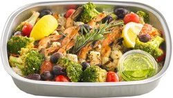 Central Market Herb Garlic Shrimp One Pan Meal