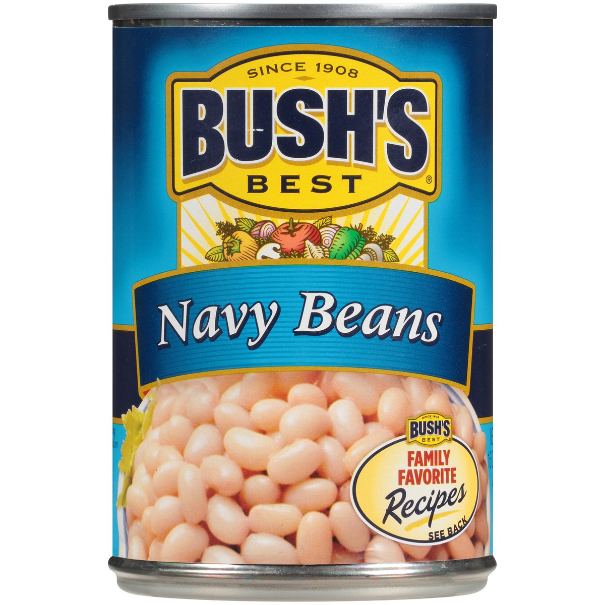 slide 1 of 12, Bush's Best Navy Beans 16 oz. Can, 16 oz