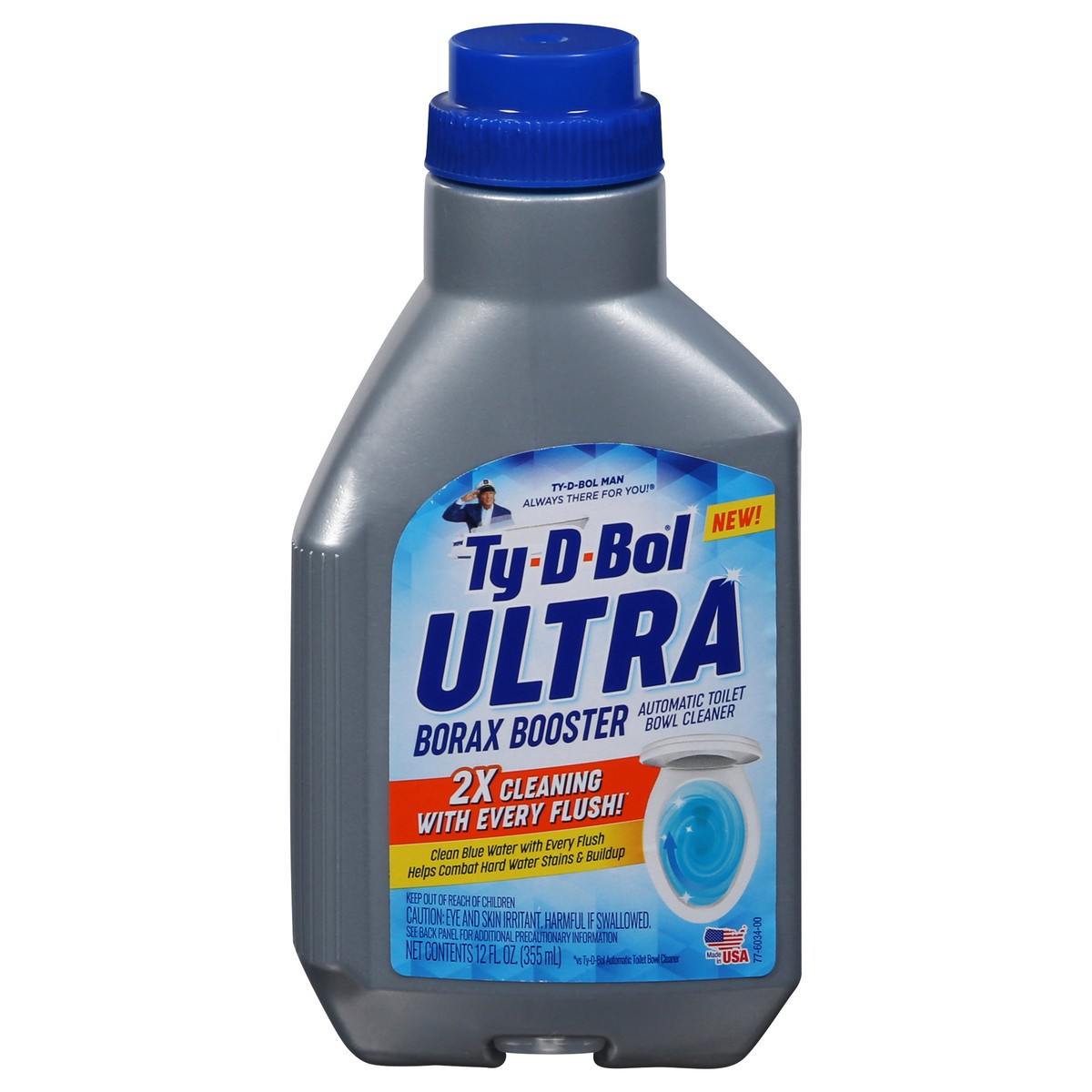 slide 4 of 12, Ty-D-Bol Ultra Borax Booster 12 fl oz, 12 fl oz