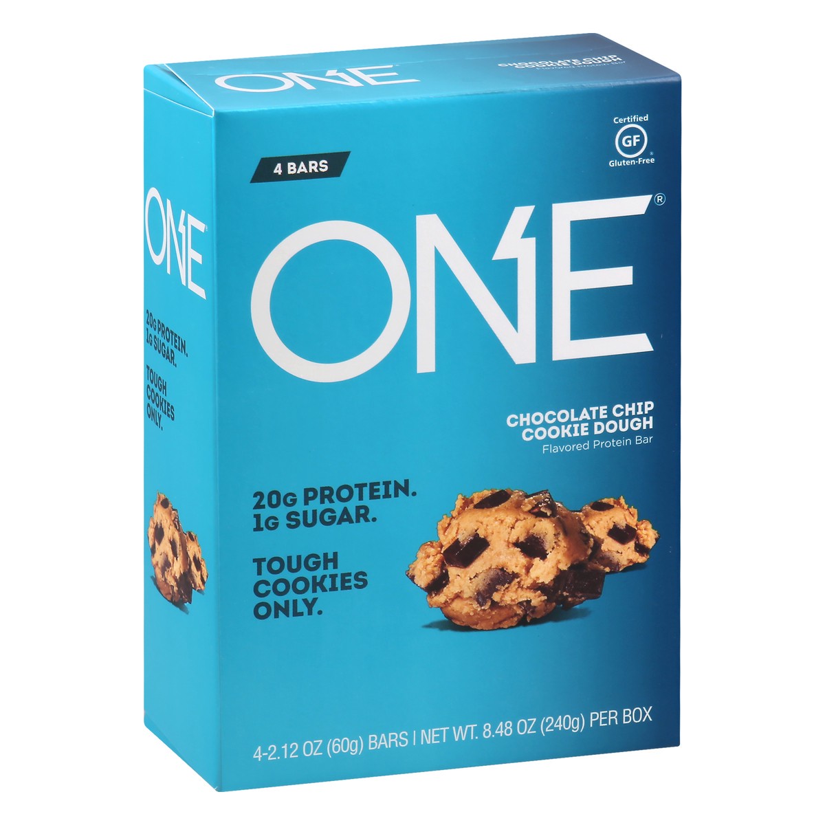 slide 5 of 9, ONE Chocolate Chip Cookie Dough Flavored Protein Bars, 2.12 oz (4 Count), 4 ct; 2.12 oz